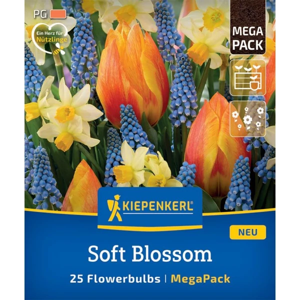 Kiepenkerl Mega-Pack Soft Blossom virághagyma mix 25db