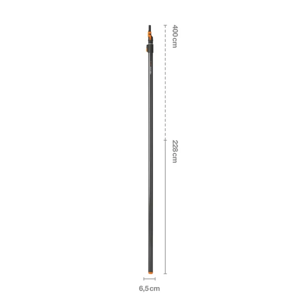 Fiskars Teleszkópos nyél 228-400cm QuickFit (L)