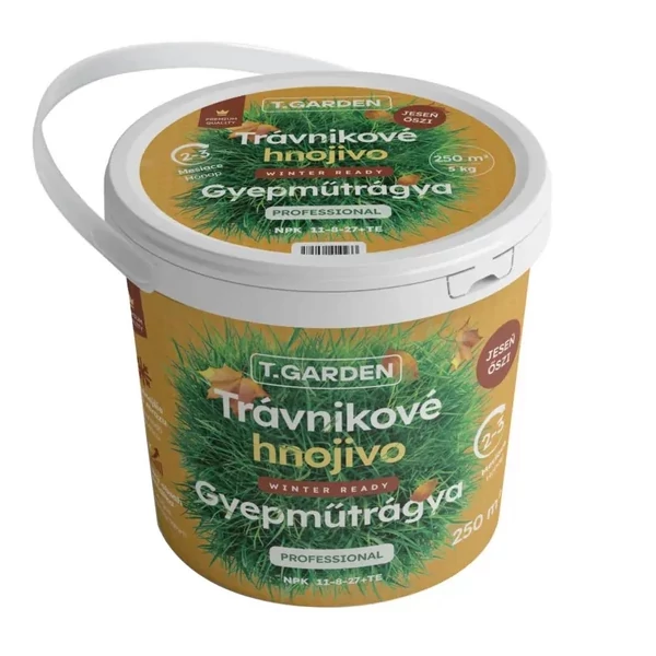 T.GARDEN gyepműtrágya Winter Ready 11-8-27 / 5kg