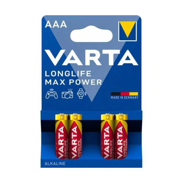 Varta Max Power BL4 AAA elem 4db/cs