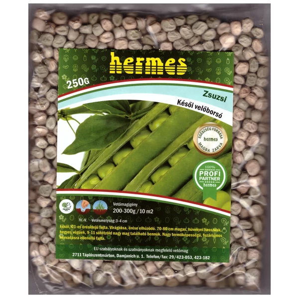 Hermes Zsuzsi Zöldborsó 250g