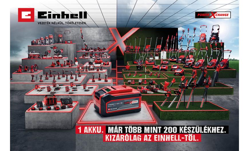 Einhell Power X-Change egy akkumulátoros rendszer