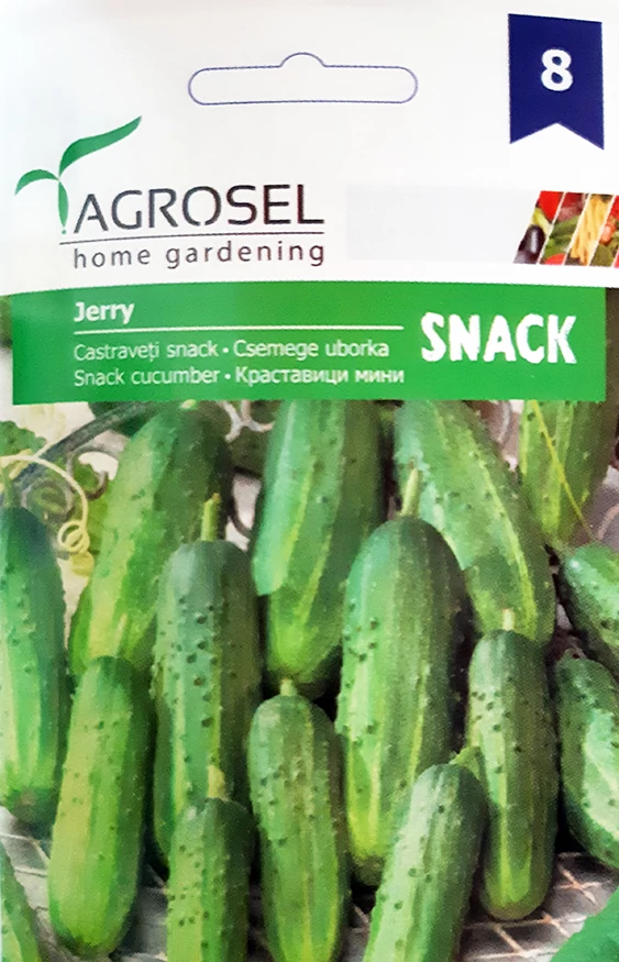 Agrosel Jerry csemege uborka snack 15 szem