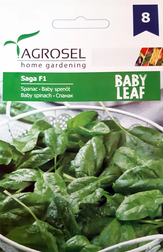 Agrosel Baby spenót saga f1snack 3g