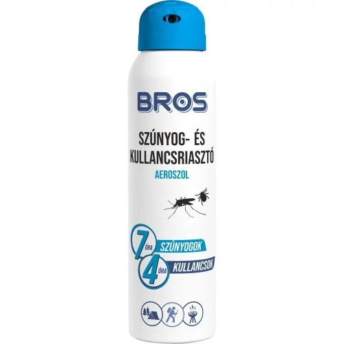 Bros szúnyog és kullancsriasztó Max aerosol 90ml 