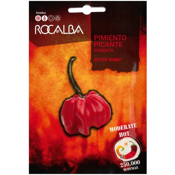 Rocalba Paprika Chili Scotch Bonnet 25szem