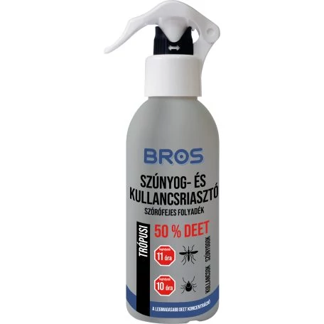 Bros Szúnyog és Kullancsriasztó trópusi 130ml