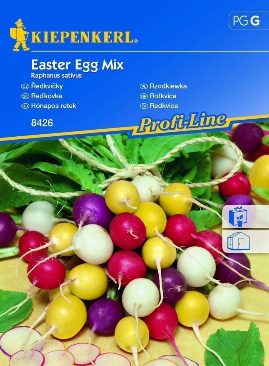 Kiepenkerl Easter Egg Mix hónapos retek vetőmag