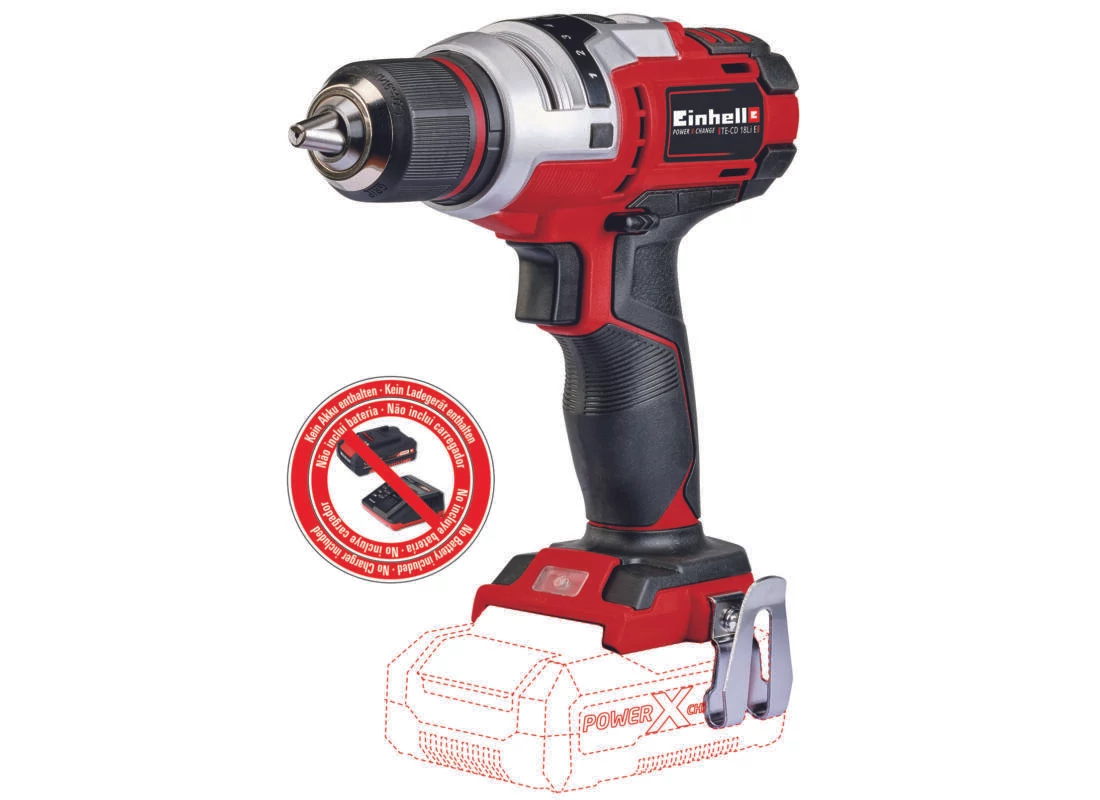 Einhell PXC TE-CD 18 Li E-solo akkus fúró-csavarozó, 18V, 47Nm 