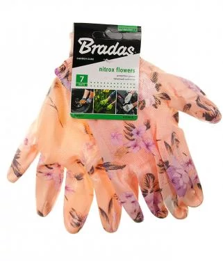 Bradas Nitrox Flowers női kesztyű méret 6