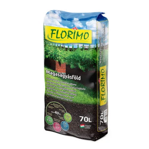 Florimo Magaságyás virágföld 70l