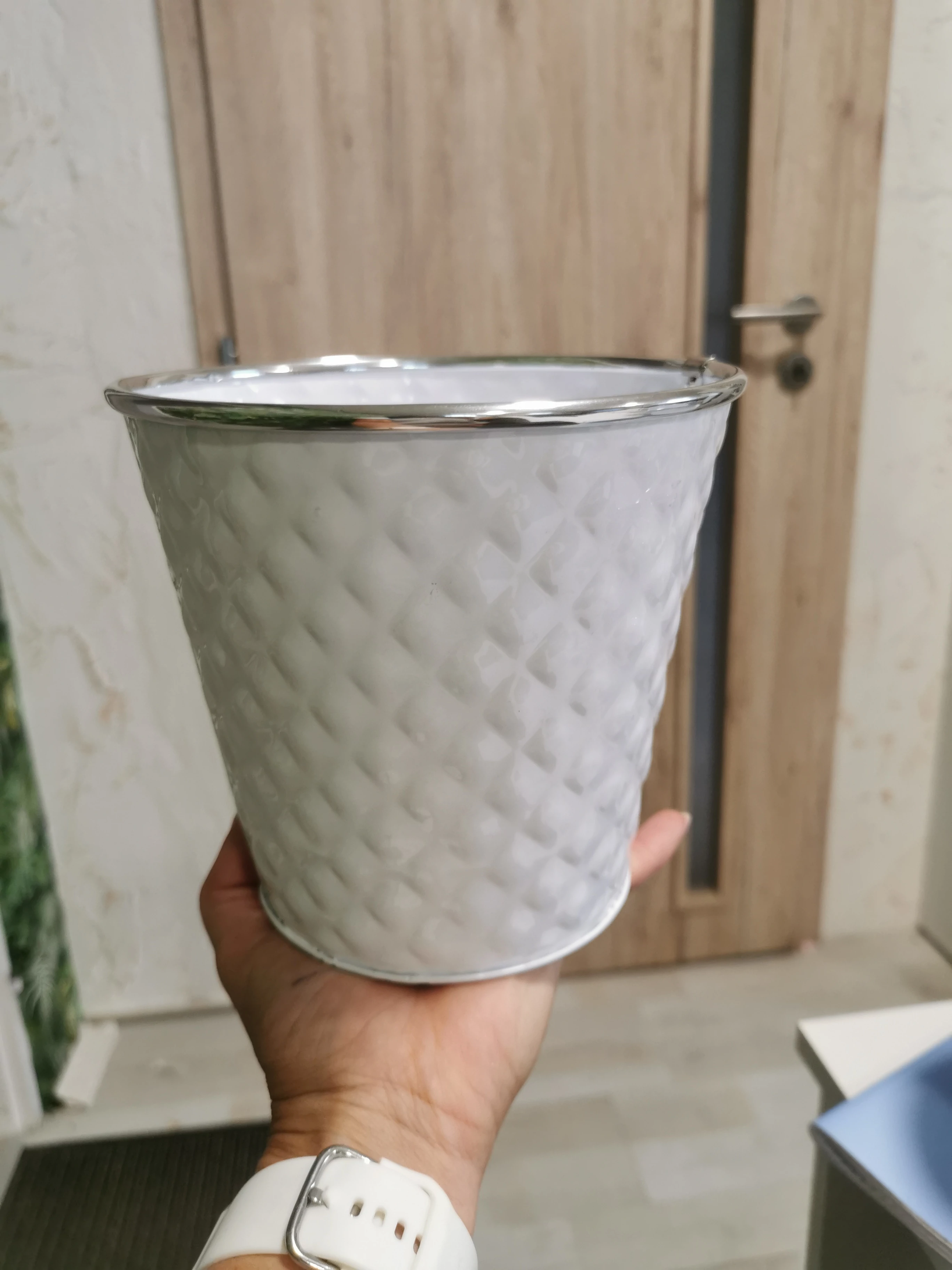 Bádog kaspó 13cm