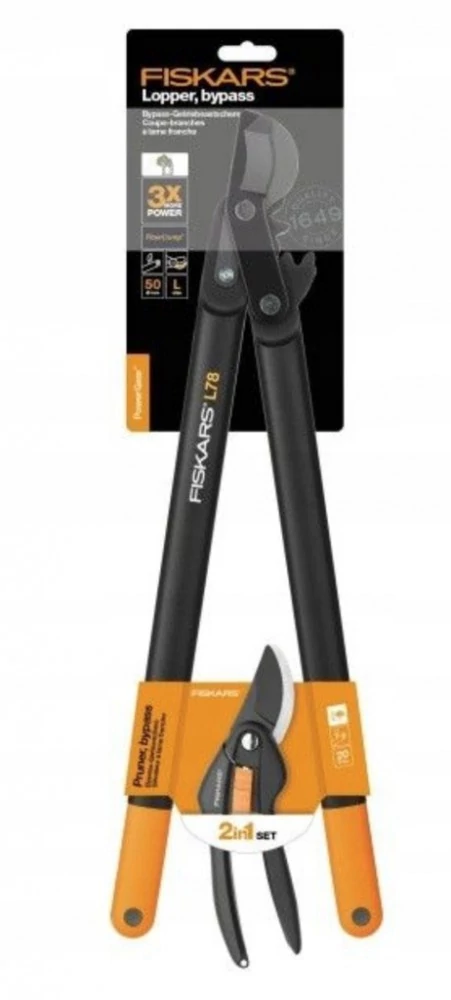 Fiskars Solid PowerGear ágvágó L78  metszőolló P26