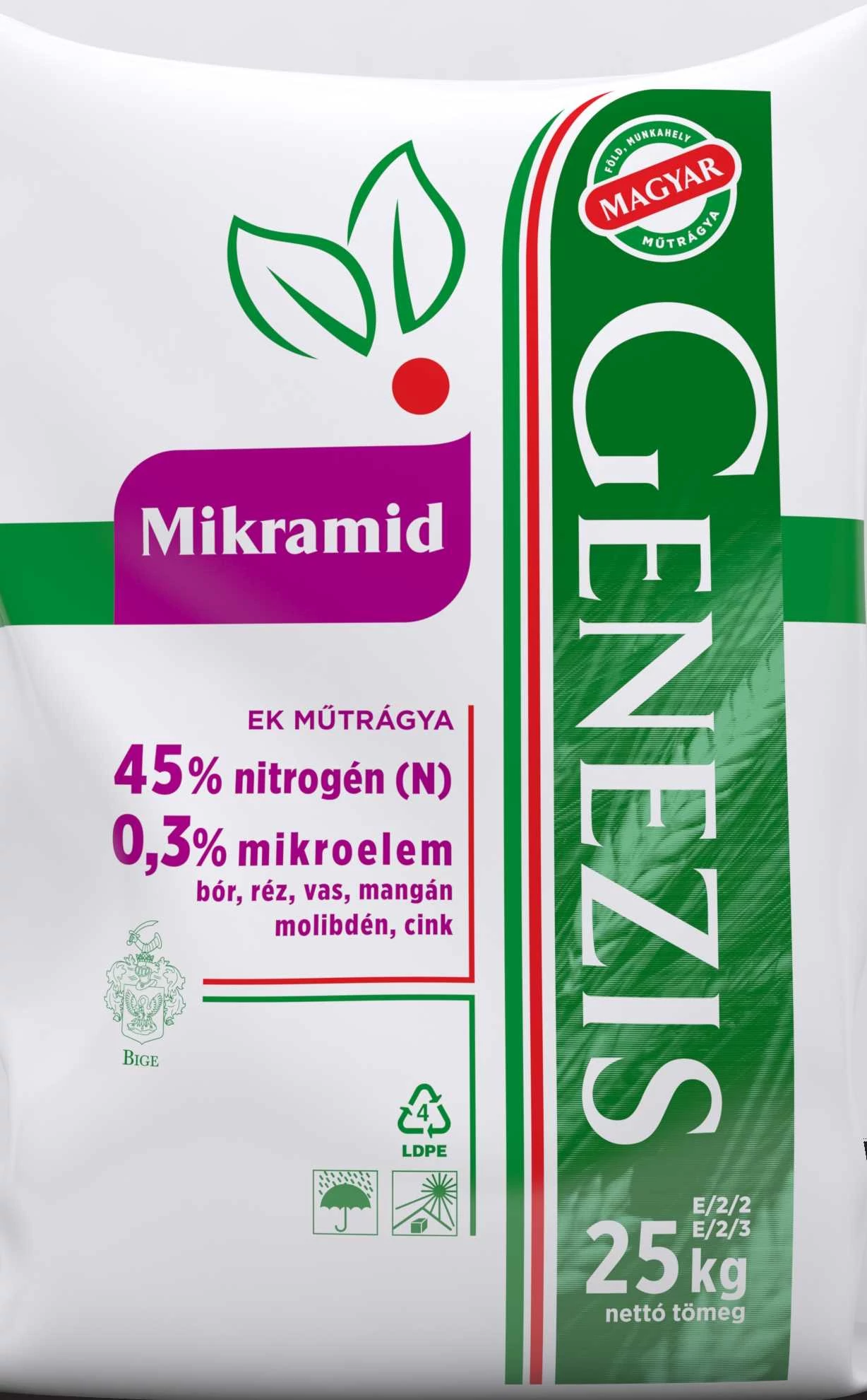 Genezis Mikramid lomb és fejtrágya 25-kg