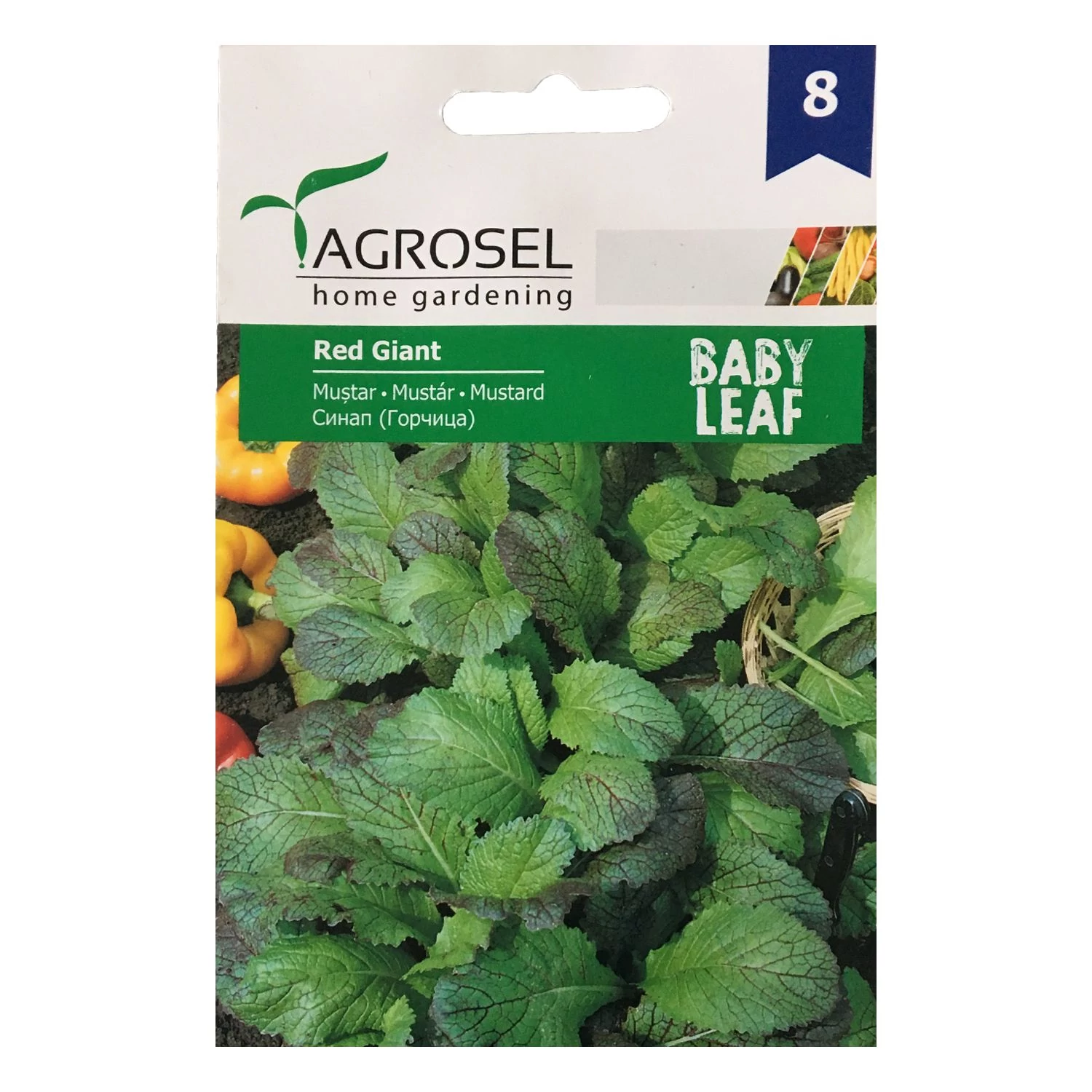 Agrosel mustár red giant 3g