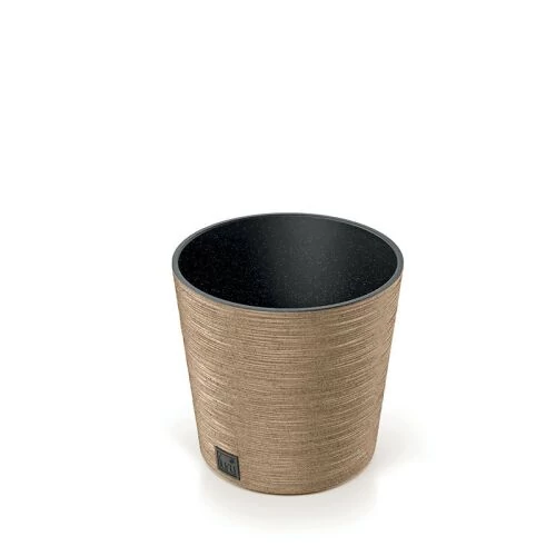 Virágcserép Furu Round Eco Wood - Natur 30cm