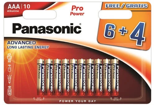 Panasonic Pro Power LR6 AAA elem 10db/cs