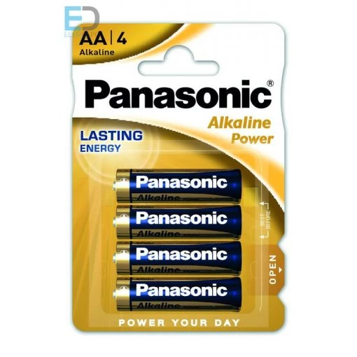 Panasonic Alkaline Power LR6 AA elem 4db/csomag