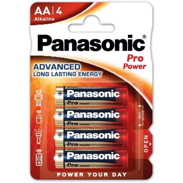 Panasonic Pro power LR6 AA elem 4db/csomag