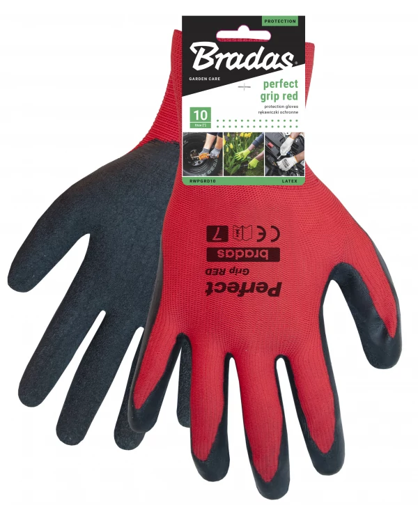 Bradas Perfect Grip red munkavédelmi kesztyű méret 10