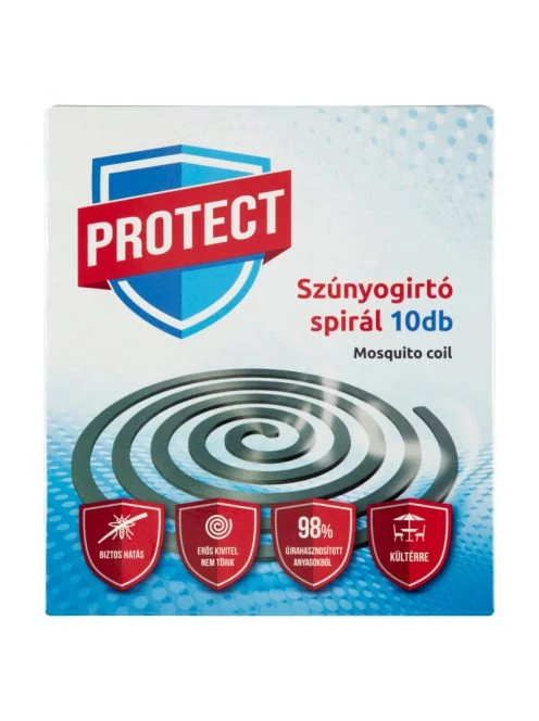 Protect Szúnyogirtó spiral 10db/cs