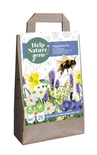 Jub bag Happy Bee mix - Méhcsalogató virágyhagyma keverék